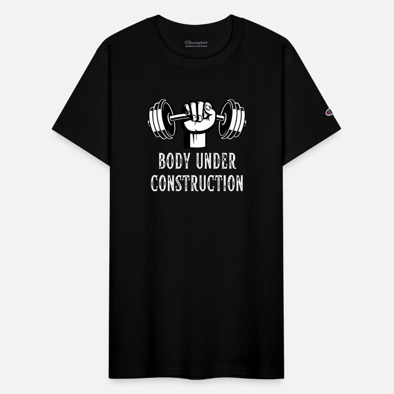 body under construction Humorous Gym Sayings
