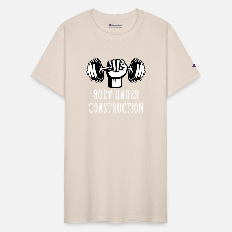body under construction Humorous Gym Sayings