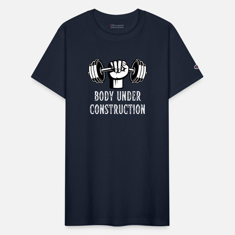 body under construction Humorous Gym Sayings