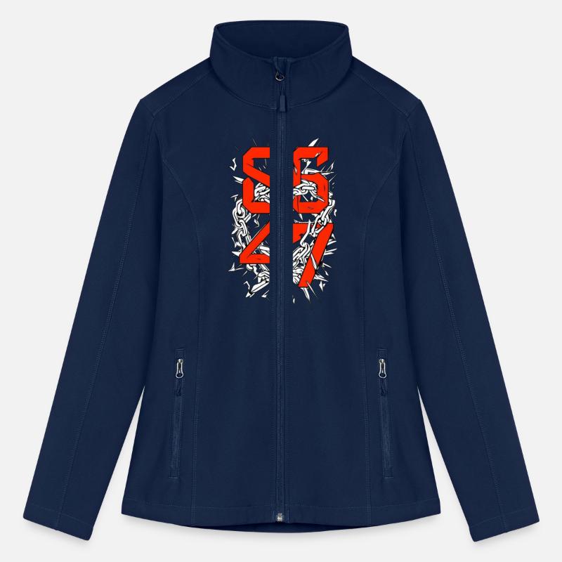 Bold "8647" Chains & Numbers Graphic Art