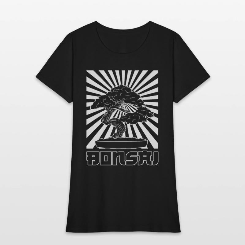 Bonsai tree as Japanese art , Zen Master ,Comic