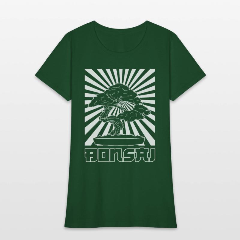 Bonsai tree as Japanese art , Zen Master ,Comic