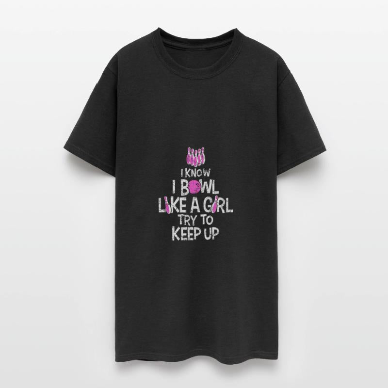 Bowling bowl girl girl power gift