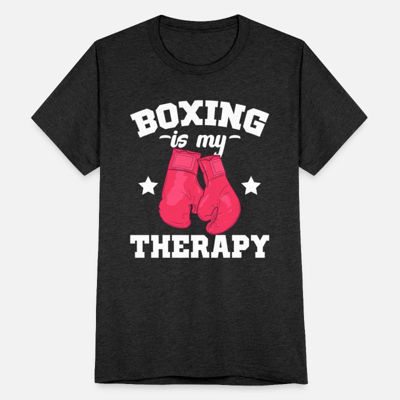 Boxing Is My Therapy Sparring Sports Boxer Gloves