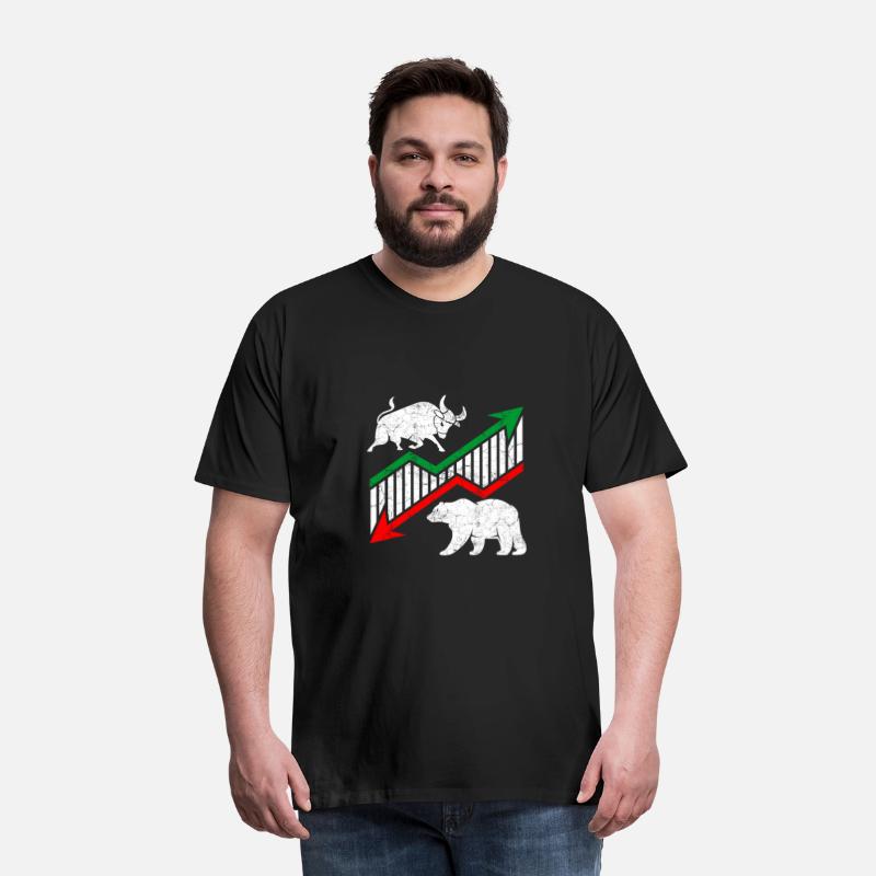 Bull and Bear Stock Market gift funny shares