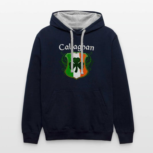 Callaghan Irish Surname Ireland Flag Shamrock