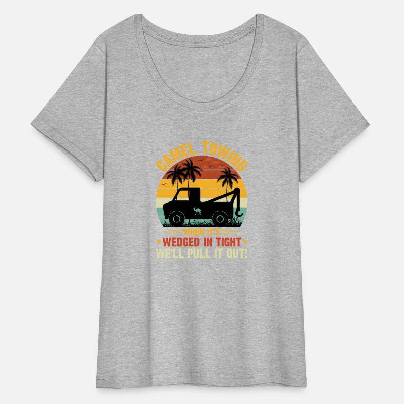 Camel Towing Wedged in Tight We'll Pull It Out