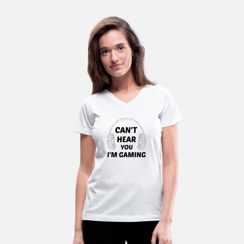 CANT HEAR YOU IM GAMING STICKER