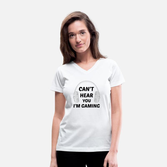 CANT HEAR YOU IM GAMING STICKER
