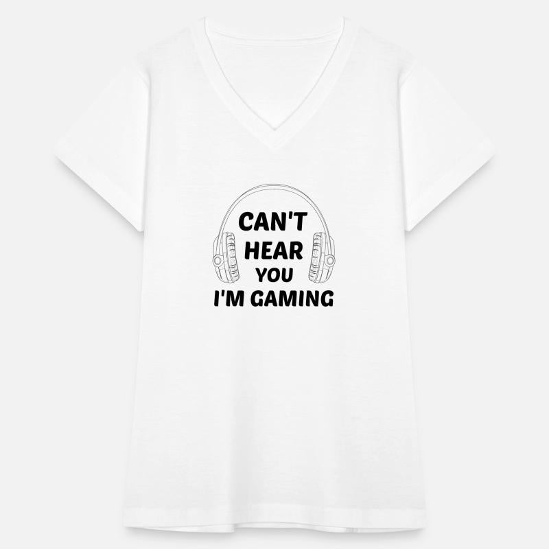 CANT HEAR YOU IM GAMING STICKER