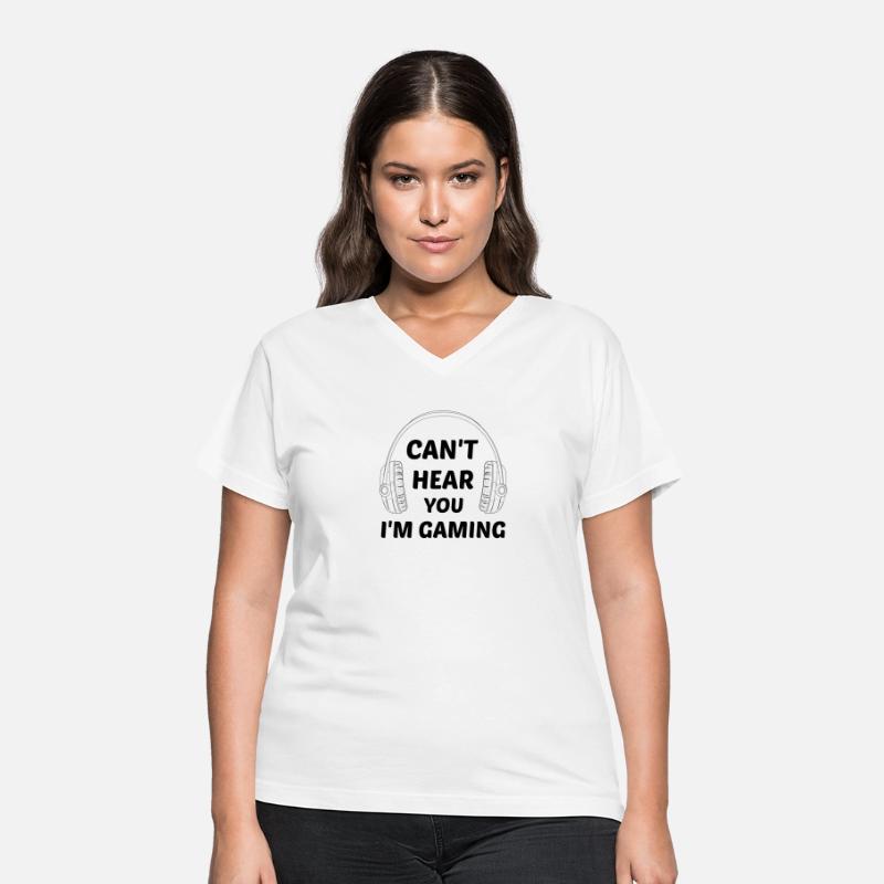 CANT HEAR YOU IM GAMING STICKER