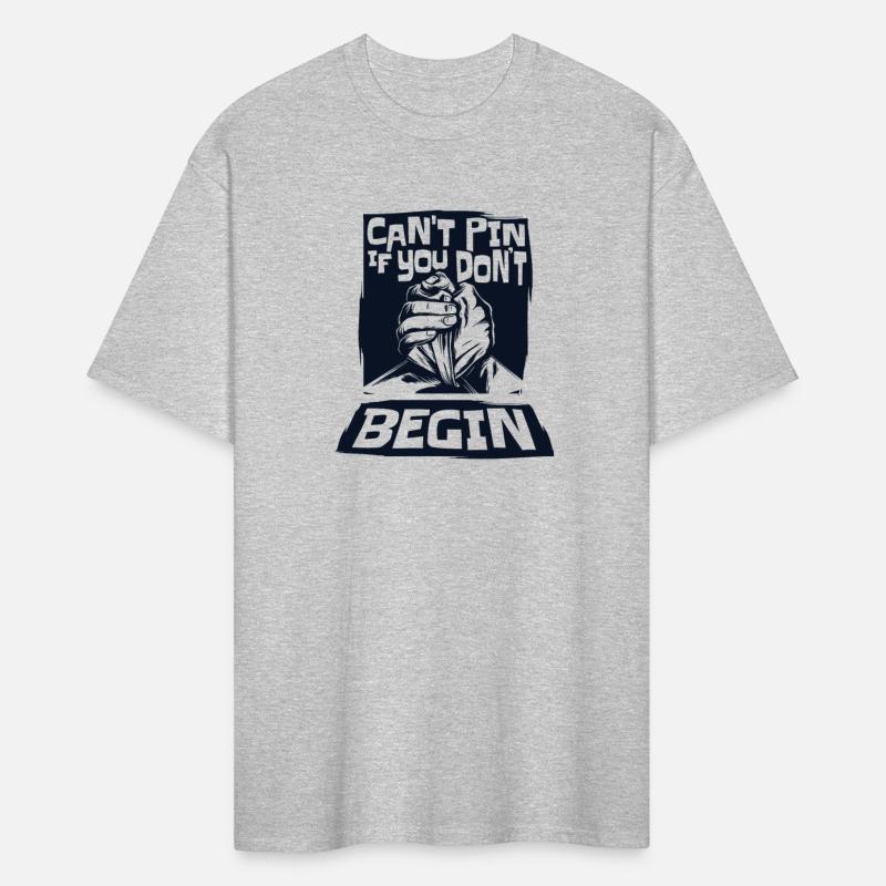 Can't Pin If You Don't Begin Exercise Trainer Arm