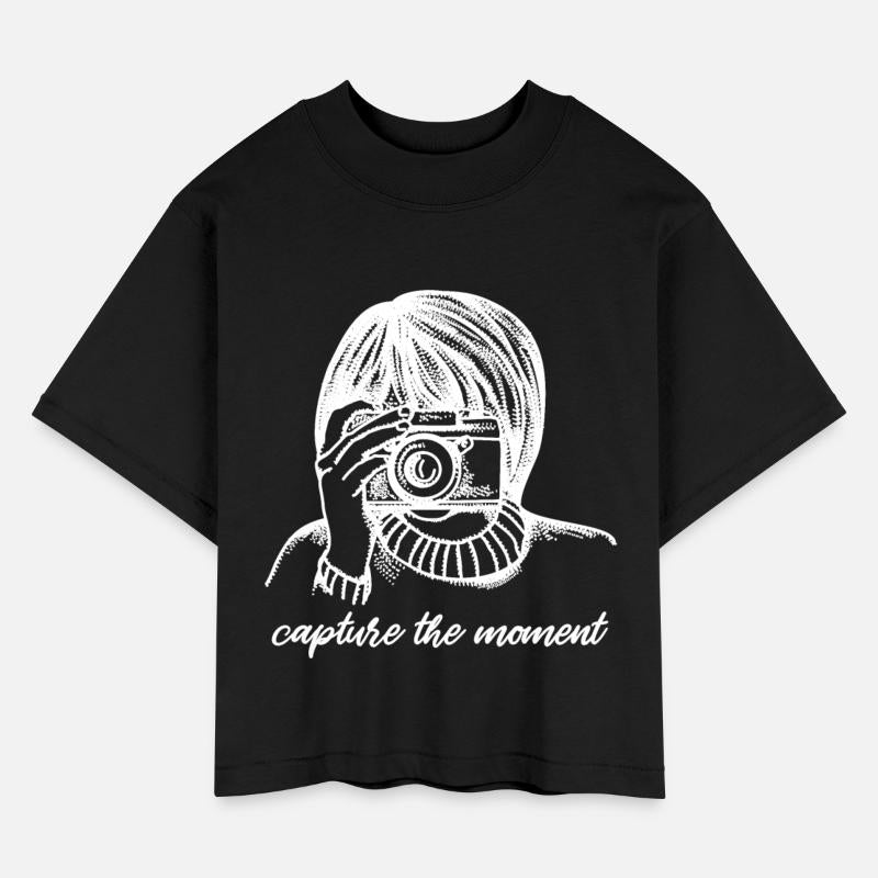 Capture the moment – photographer with camera