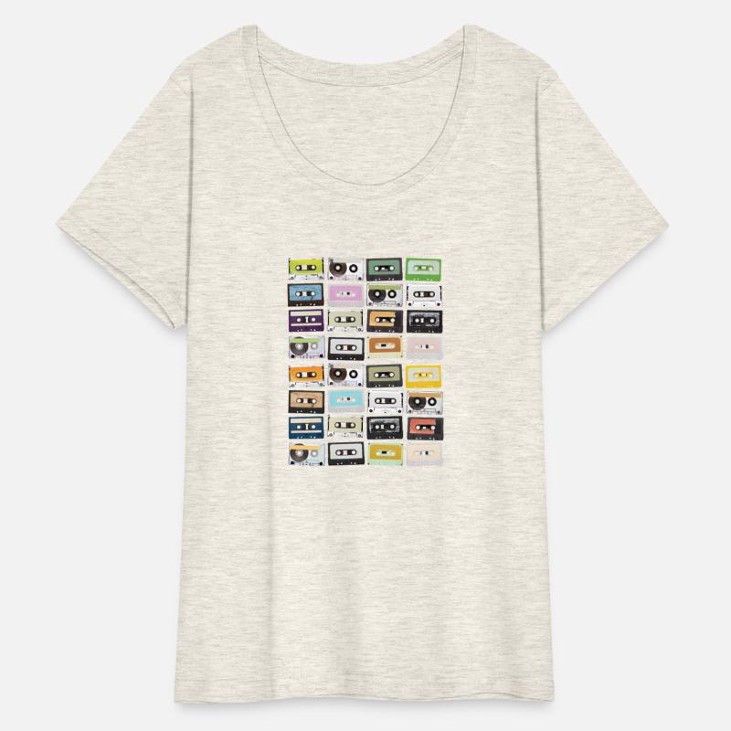 Cassette Tapes Mixtapes 1980S Radio Music Print