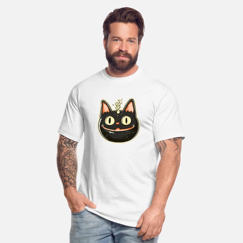 Cat Boiler Cat Witch Halloween