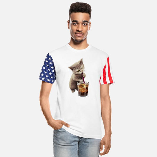 CAT LOVES SOFT DRINK