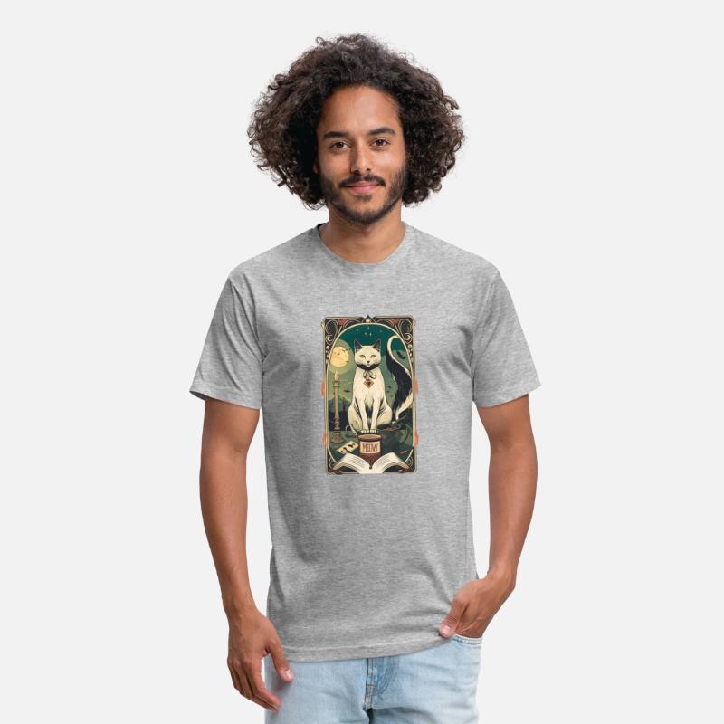 Cat Tarot Card Style