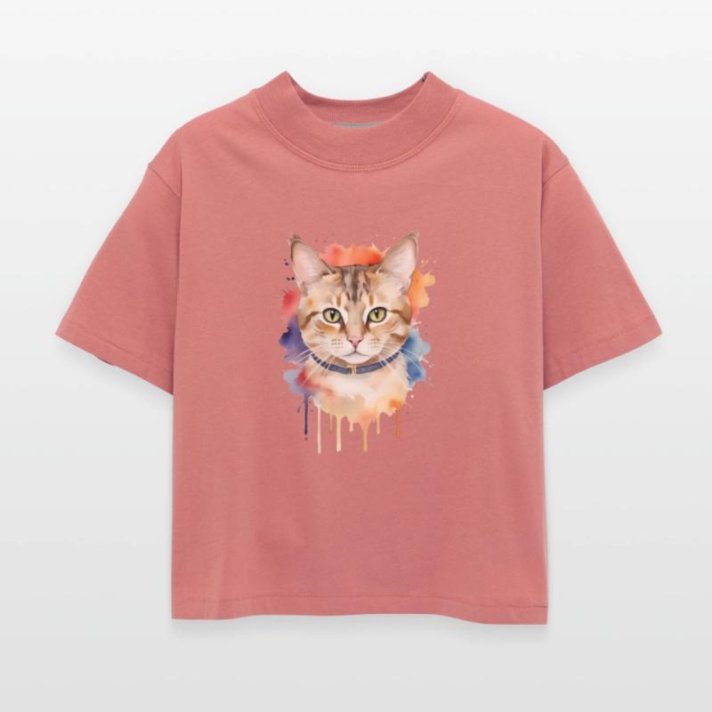 Cat Watercolor Pet Design