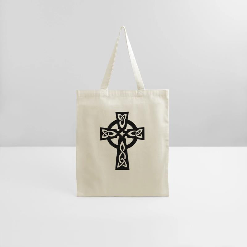 Celtic cross with circle black