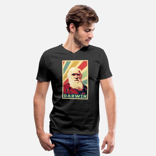 Charles Darwin Vintage Colors