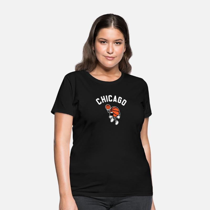 chicago basketball graphic tees