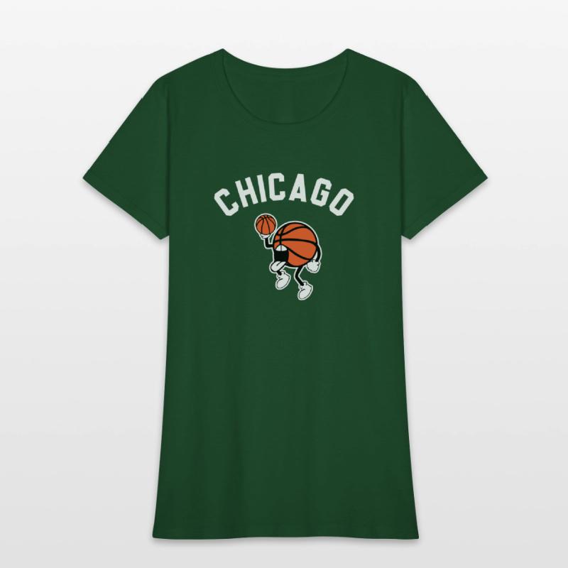 chicago basketball graphic tees