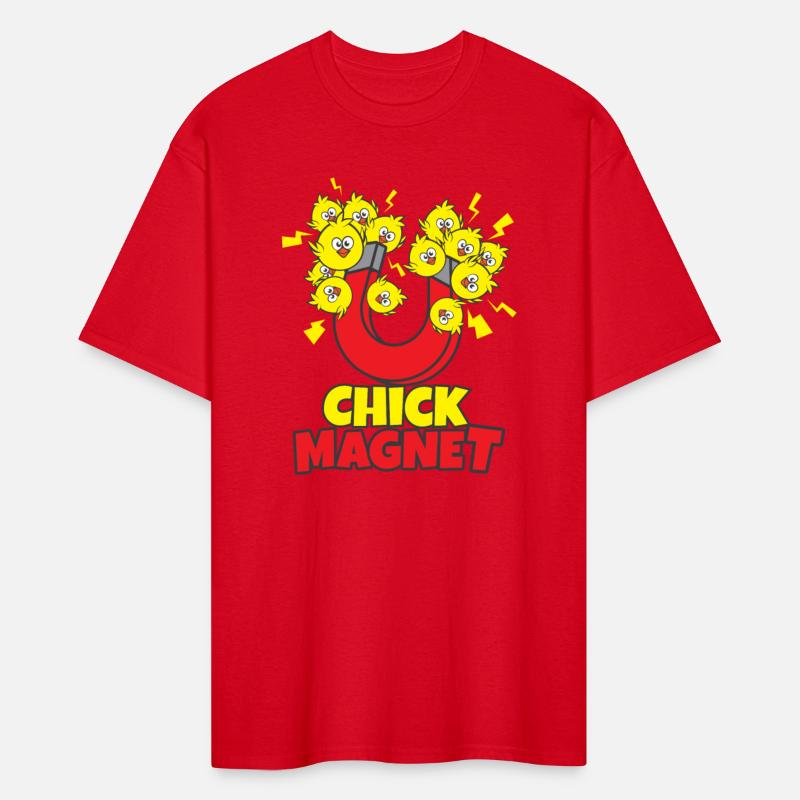Chick Magnet Chicks Joke Funny Ladies Man Couples