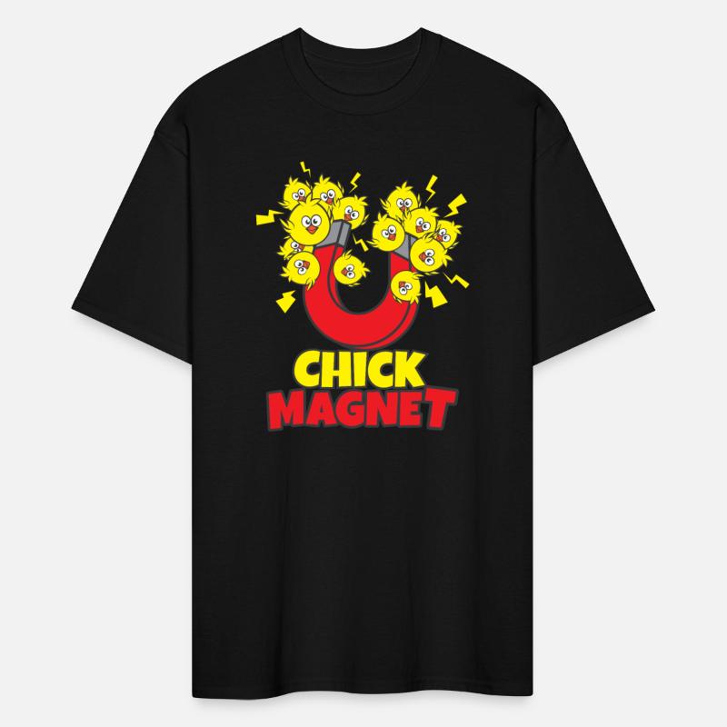 Chick Magnet Chicks Joke Funny Ladies Man Couples