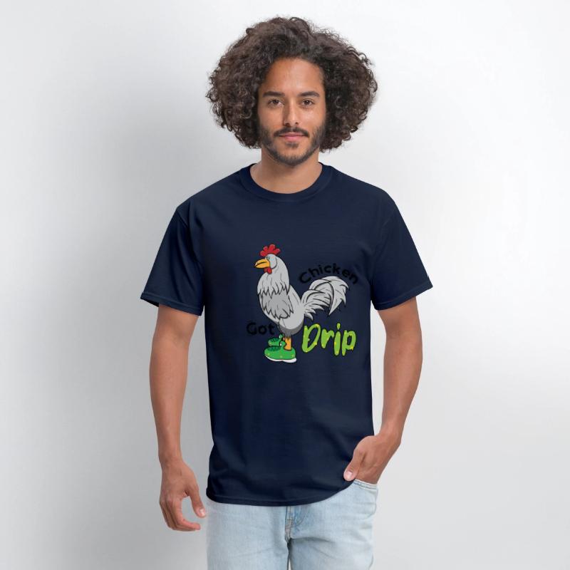 Chicken With Shoes Brown Green DRIP