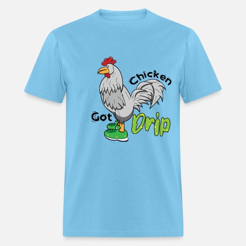 Chicken With Shoes Brown Green DRIP