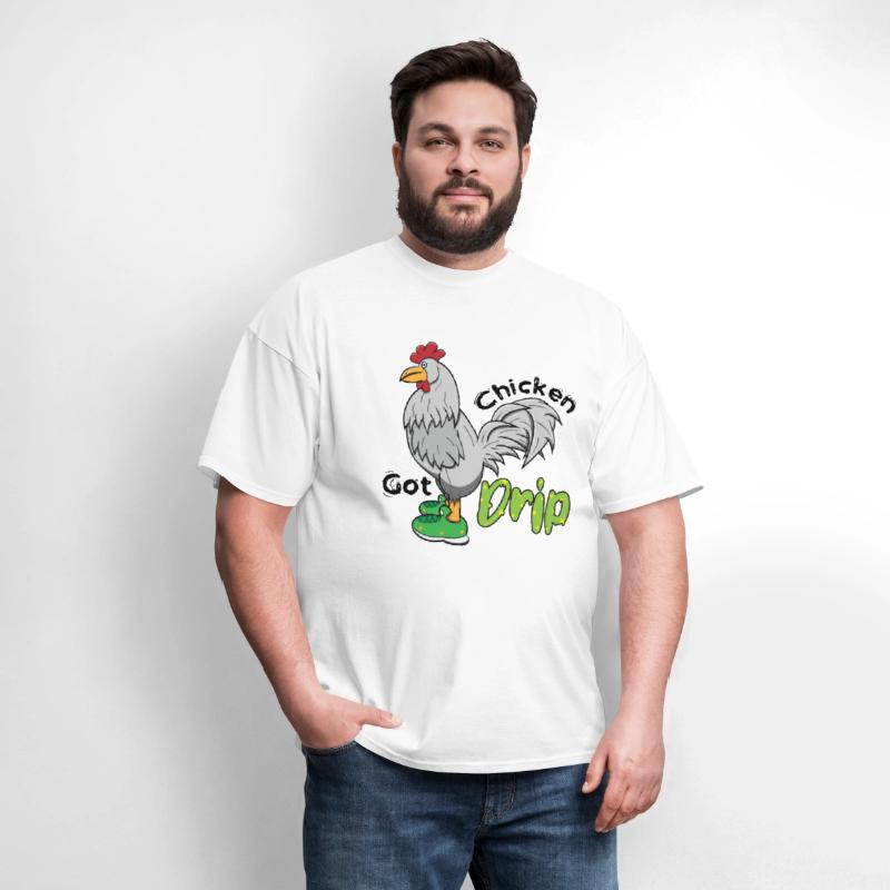 Chicken With Shoes Brown Green DRIP