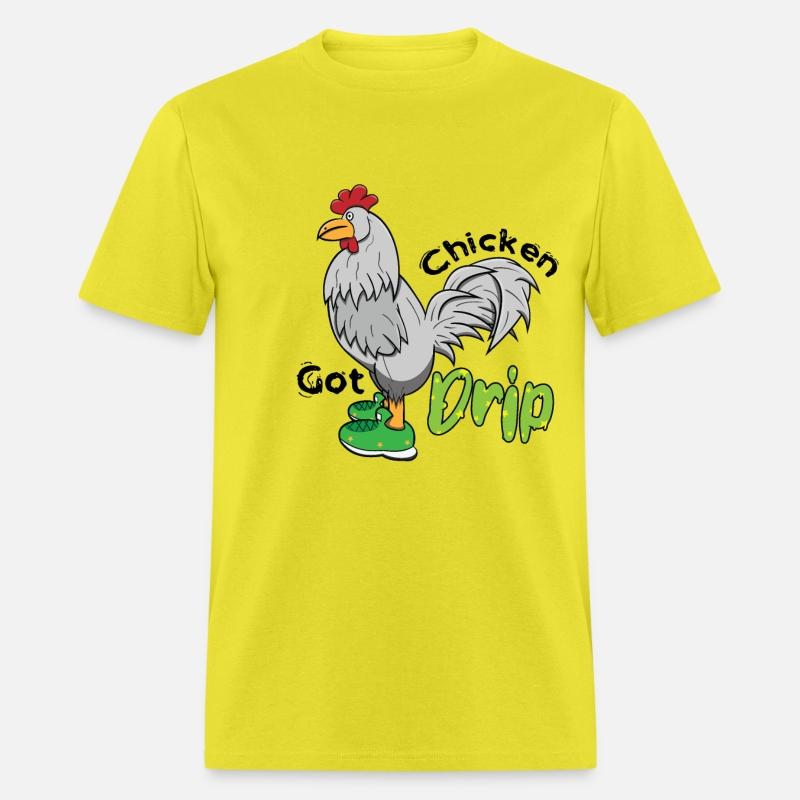 Chicken With Shoes Brown Green DRIP