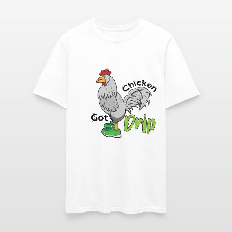 Chicken With Shoes Brown Green DRIP