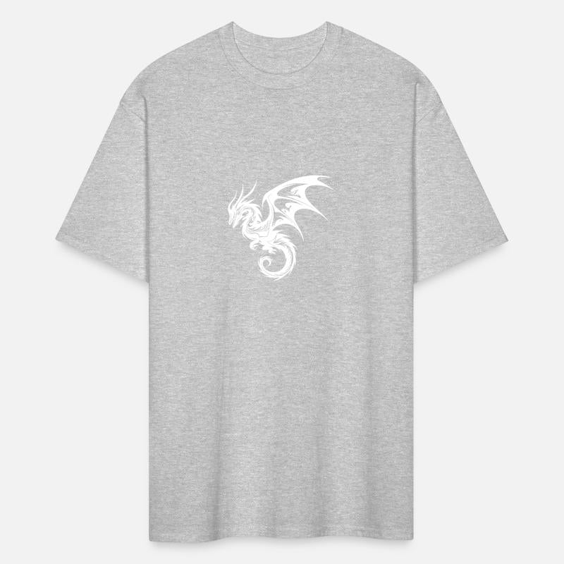 Chinese Flying Dragon In Tattoo Style