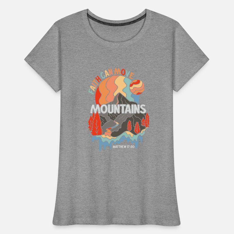 Christian Faith Can Move Mountains Jesus Christ