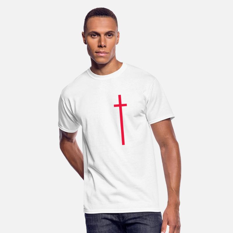 Christian USA American Flag Cross Religion