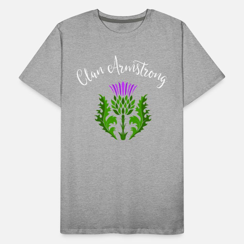 Clan Armstrong Surname Thistle Flower Scottish