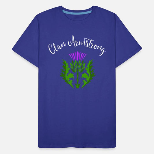 Clan Armstrong Surname Thistle Flower Scottish