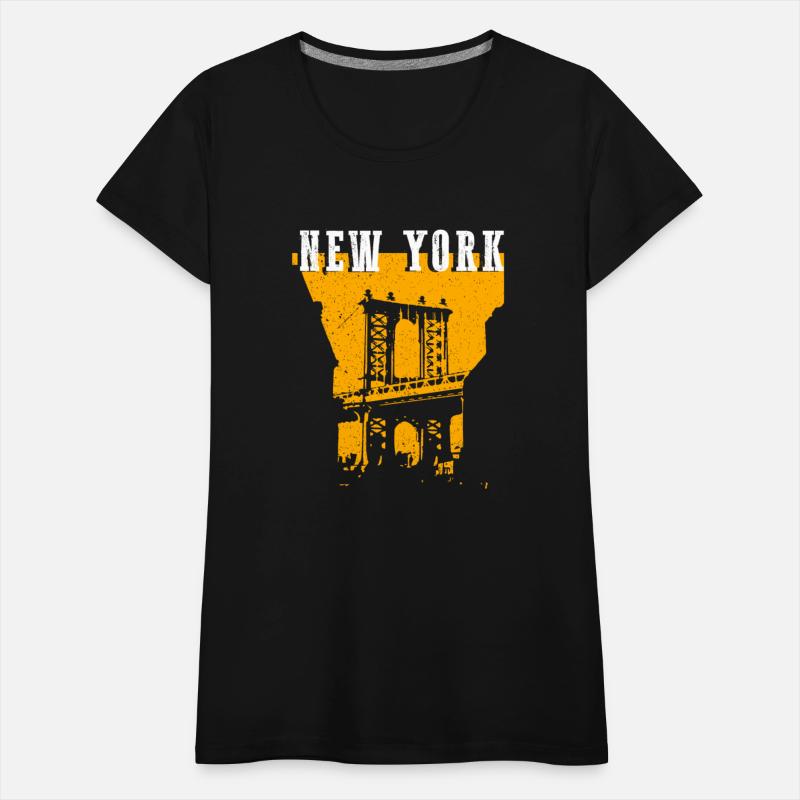 Classic Retro Vintage new york Brooklyn Bridge