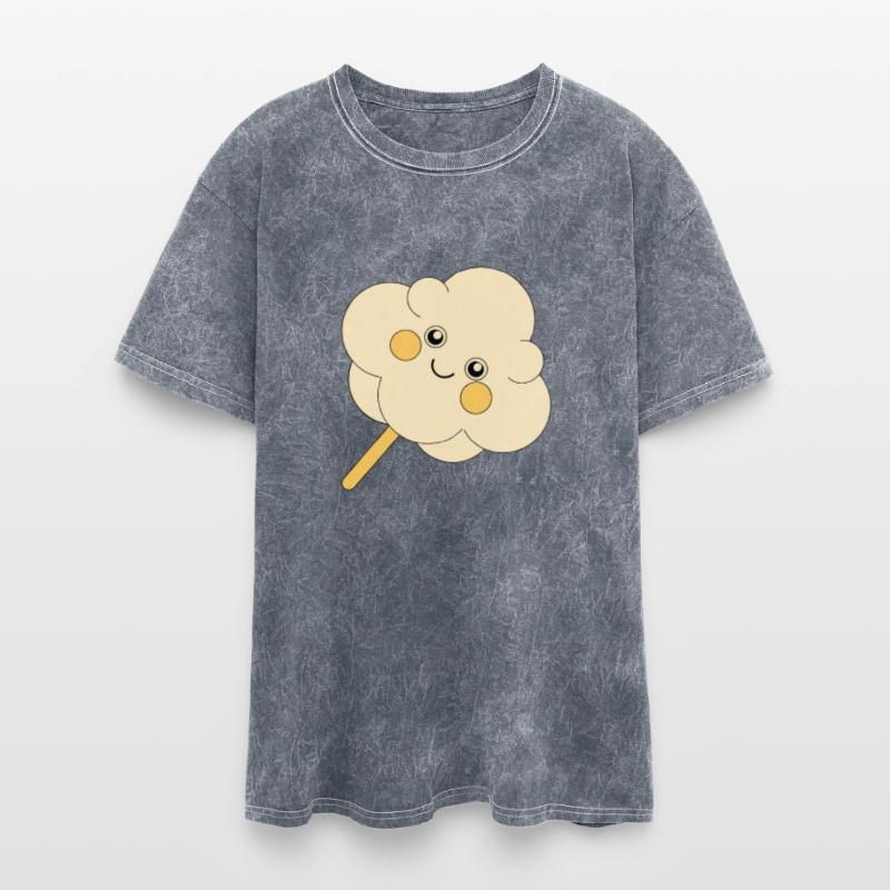 cloud playing a mini ukulele pearl white war