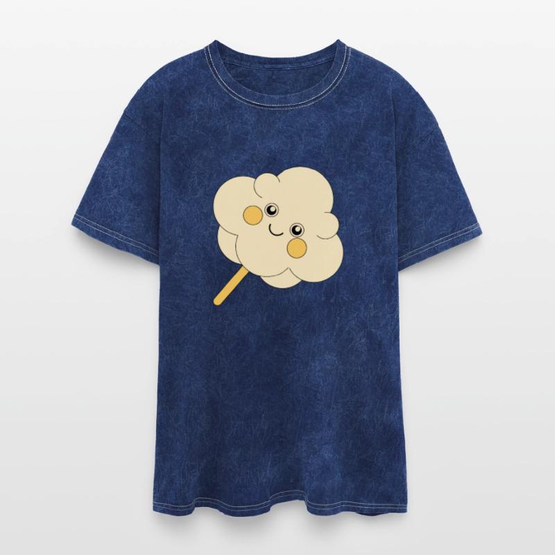 cloud playing a mini ukulele pearl white war