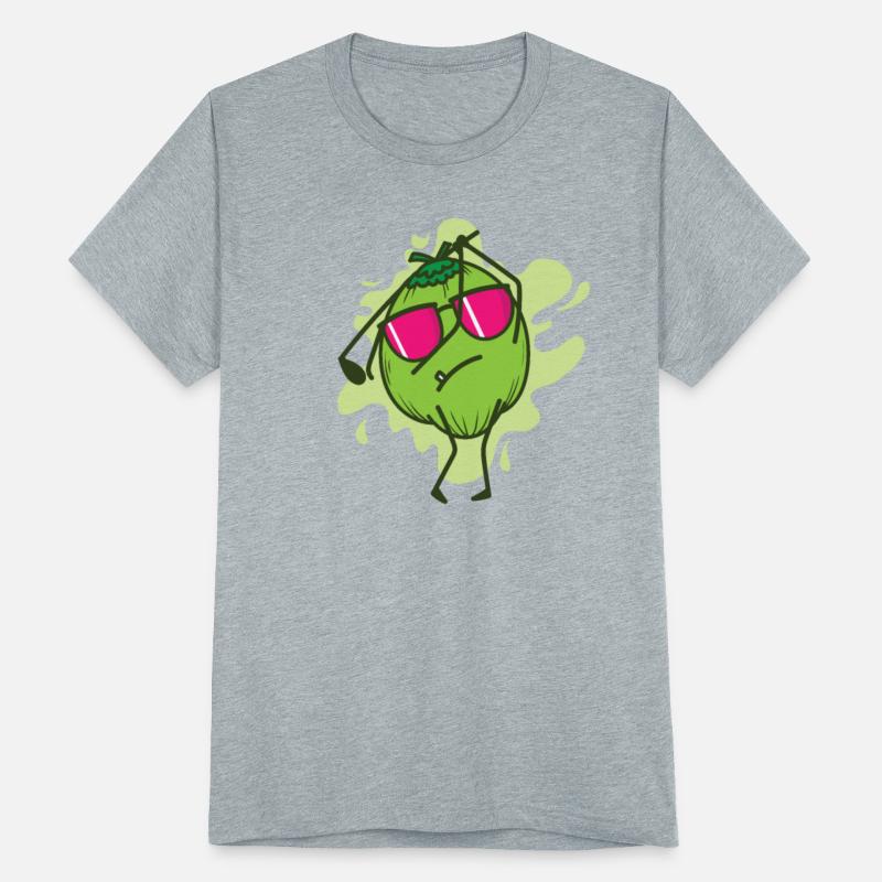 Coconut playing Golf Fruit Palm