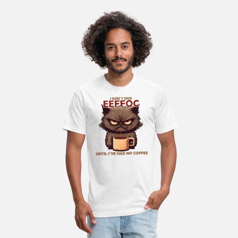 Coffee Spelled Backwards Is Eeffoc. Cat & coffee