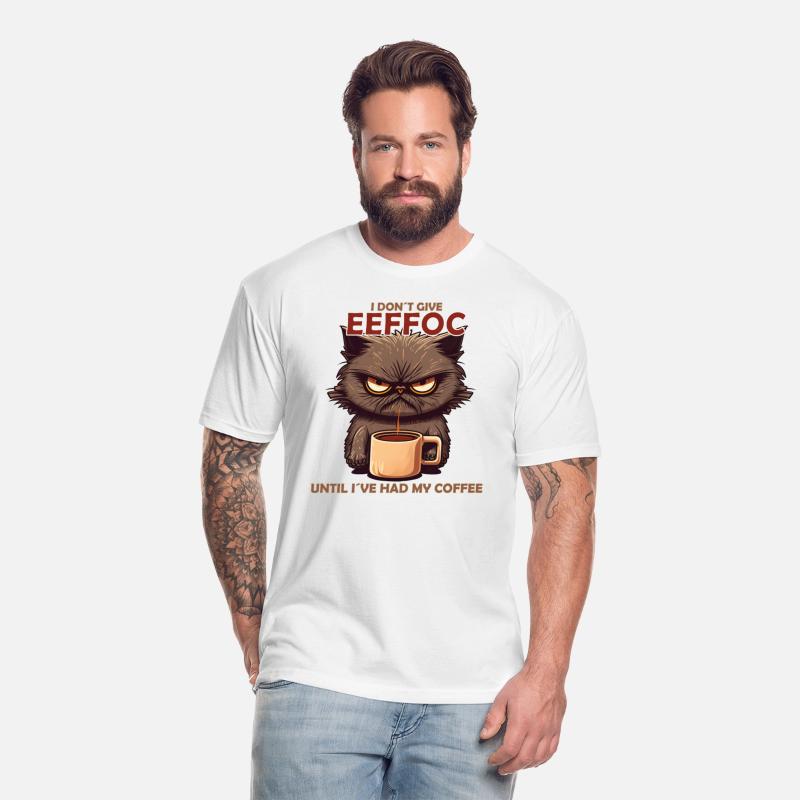 Coffee Spelled Backwards Is Eeffoc. Cat & coffee