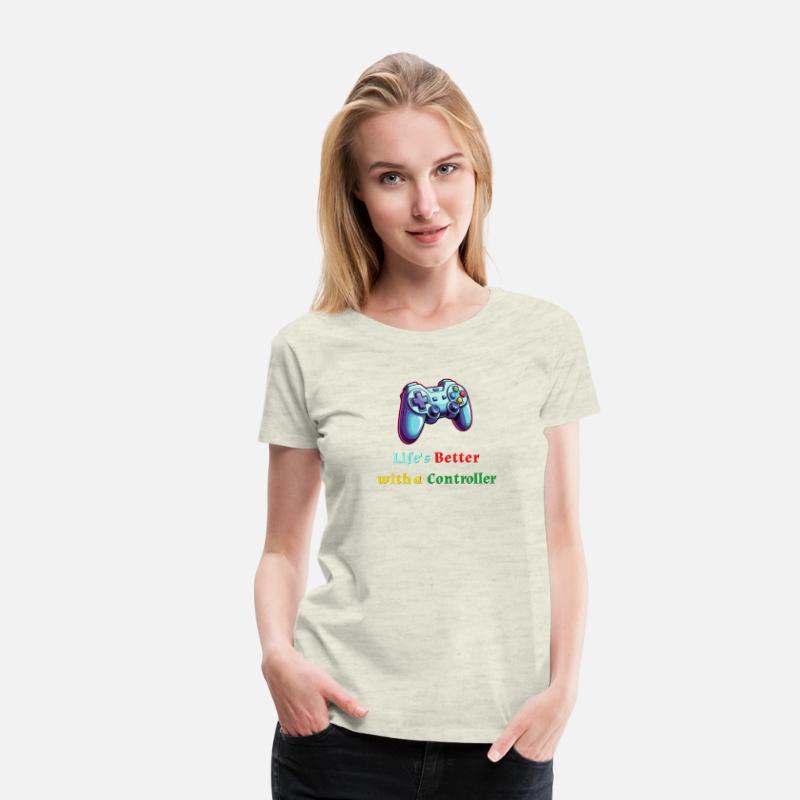 Colorful Gaming Controller Illustration