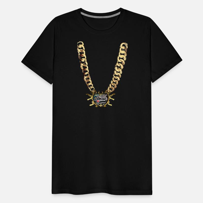 CONSEQUENCE SEVEN FLAVAZ GOLD CHAIN T SHIRT DESIGN