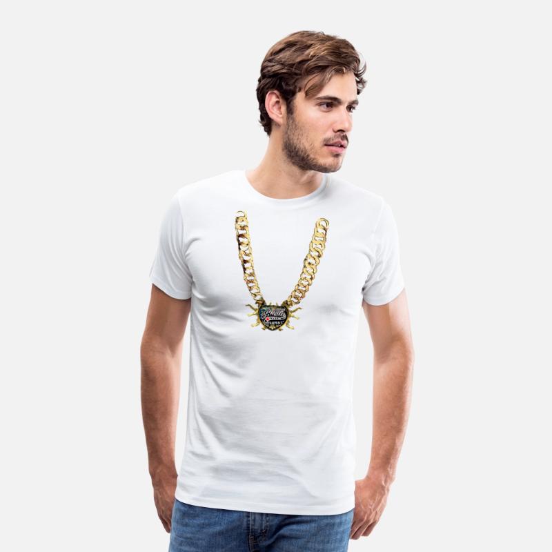 CONSEQUENCE SEVEN FLAVAZ GOLD CHAIN T SHIRT DESIGN