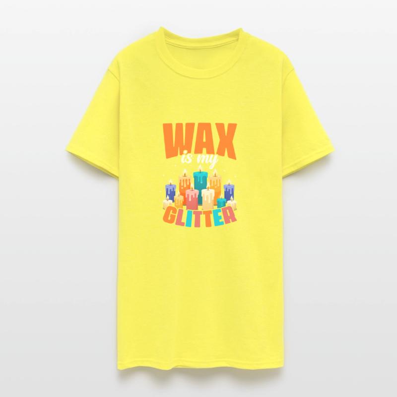 Cool Candle Making Hobby For A Melting Wax Glitter