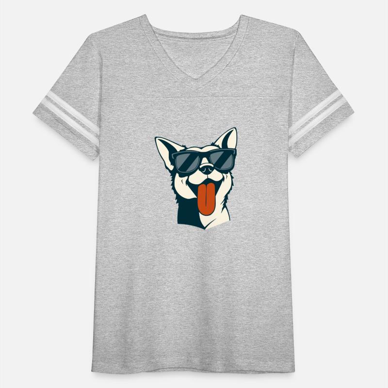 Cool Dog with Sunglasses - Fun Dog Illustration