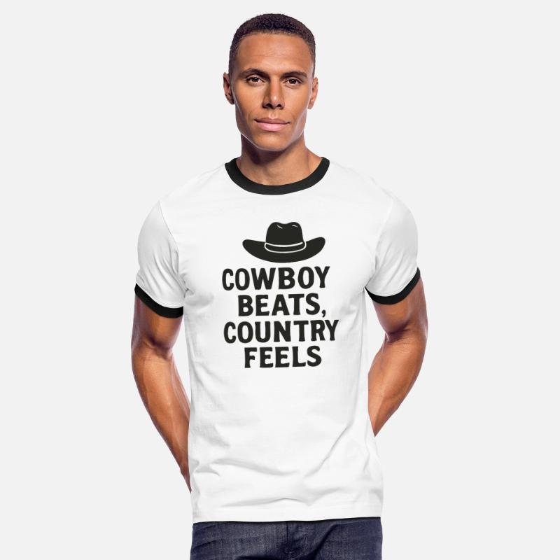 Cowboy Beats, Country Feels – Country MusicT-Shirt